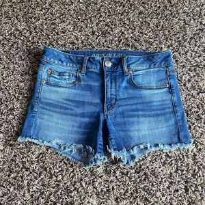American eagle jean shorts size 8